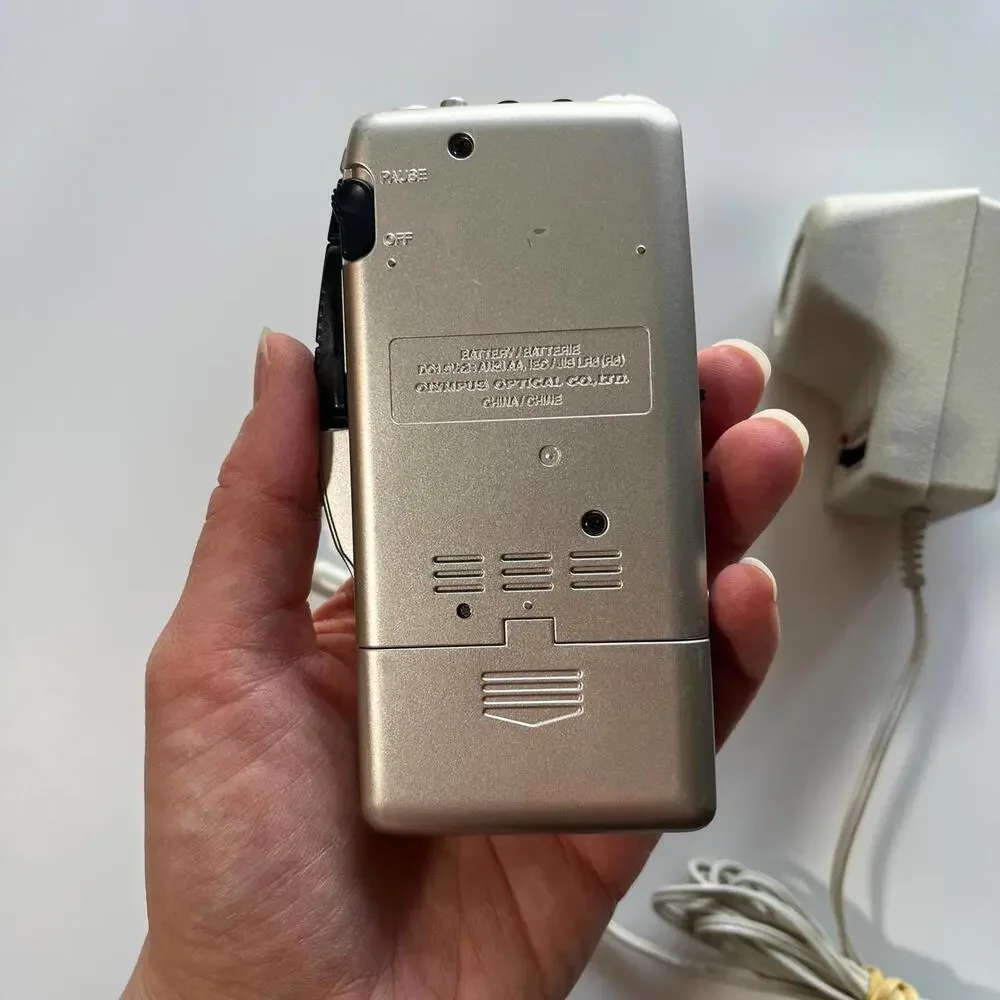 Olympus Pearlcorder S711 Microcassette Voice Recorder VCVa Tested Working - Picture 5 of 7